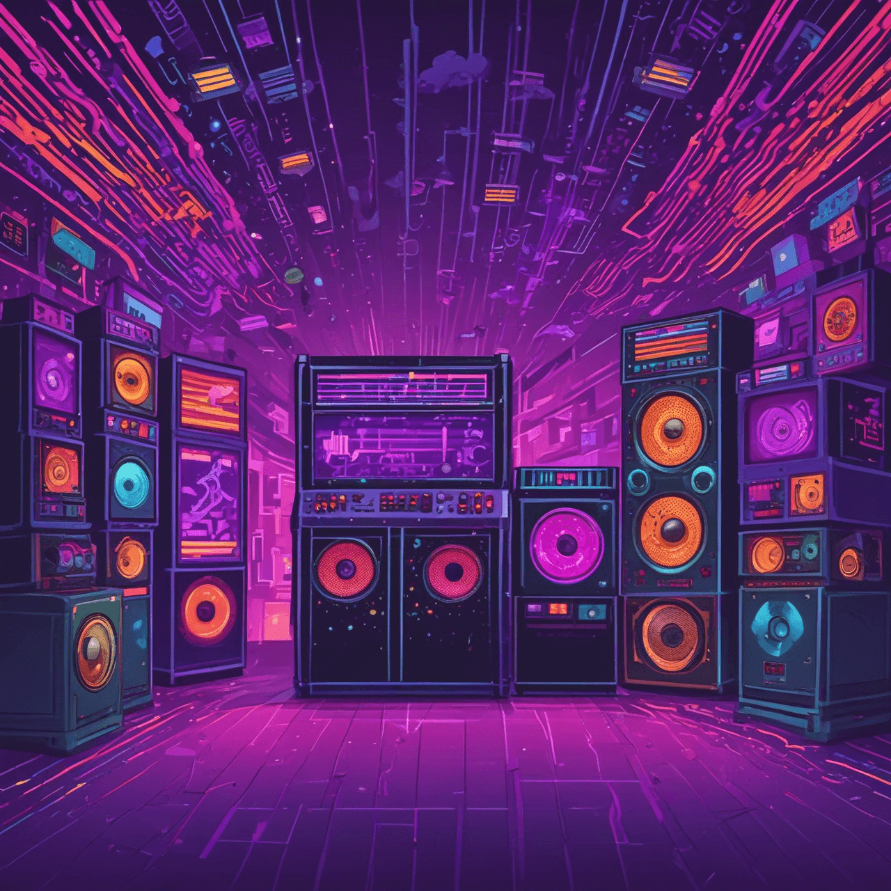 Rhythm Jetpack Rush game banner