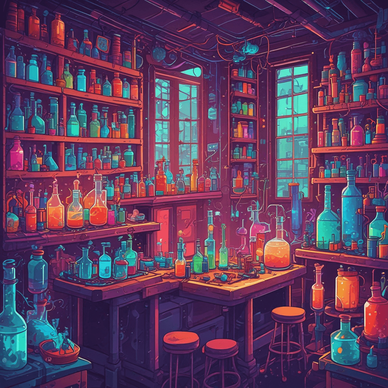 Chemical Reaction Run game banner