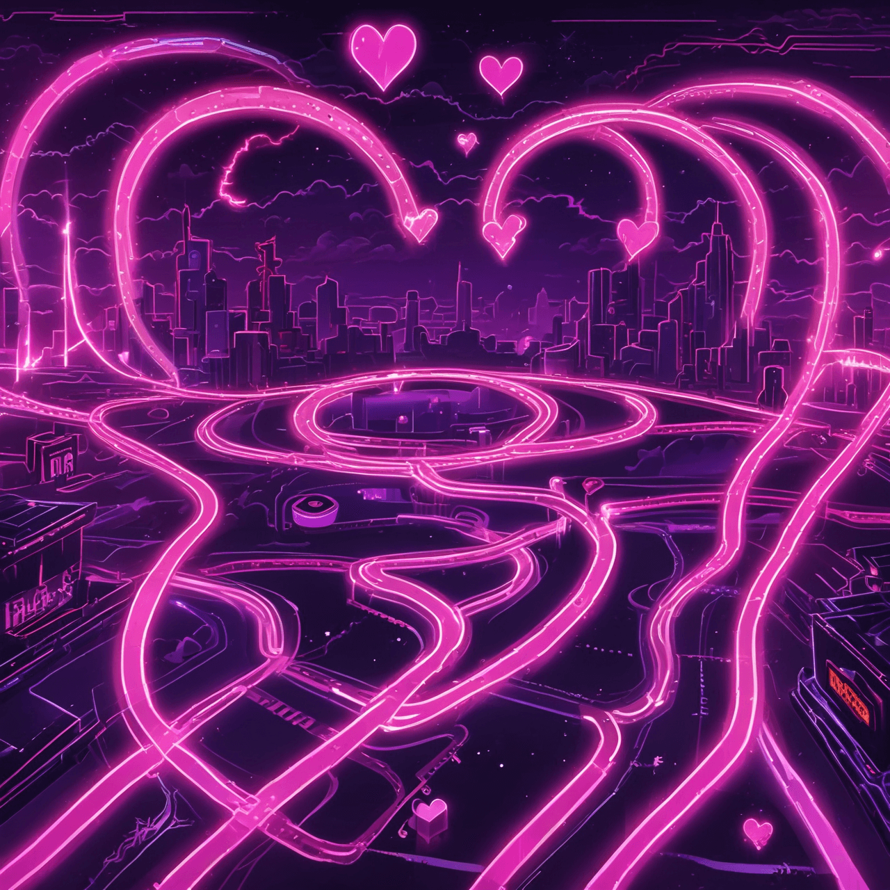 Our Love's Race game banner