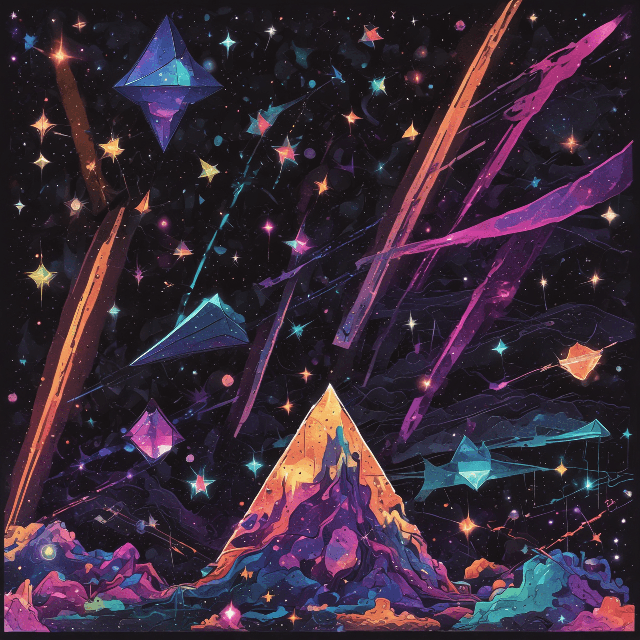 Pythagorean Space Run game banner