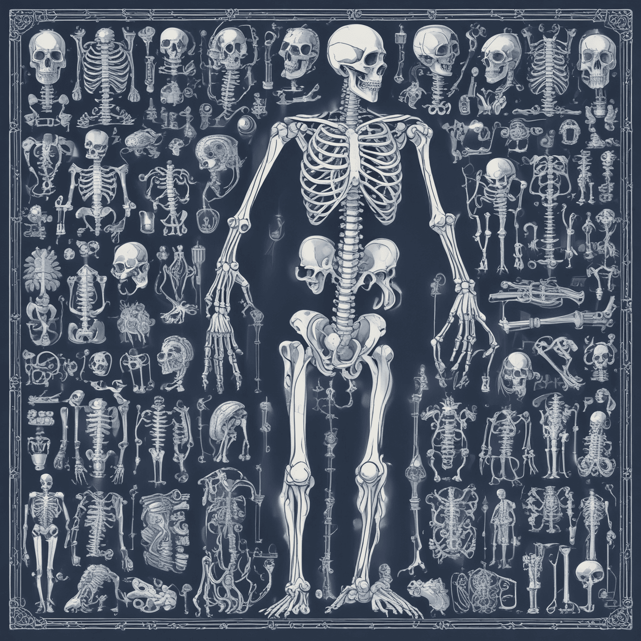 Skeletal Dash Quiz game banner