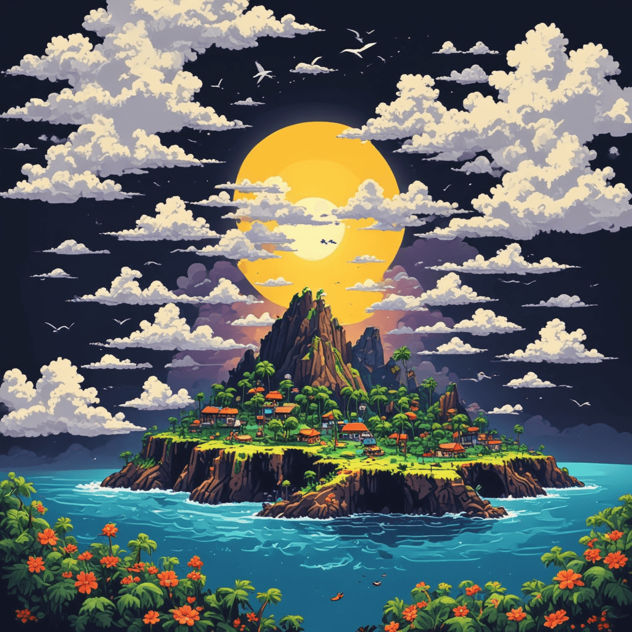 Jembatan Awan Bahasa game banner