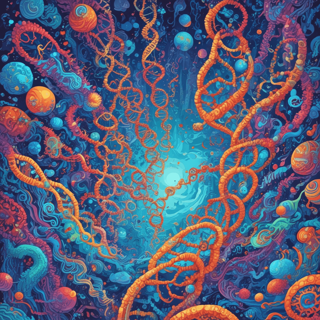 Genetic Code Runner game banner