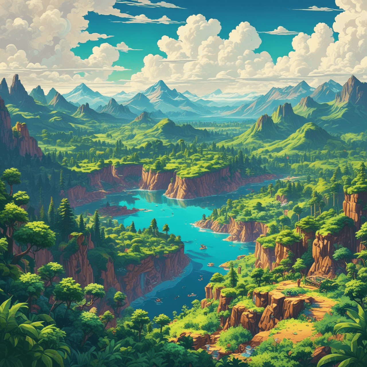 Ecology Cloud Jump game banner