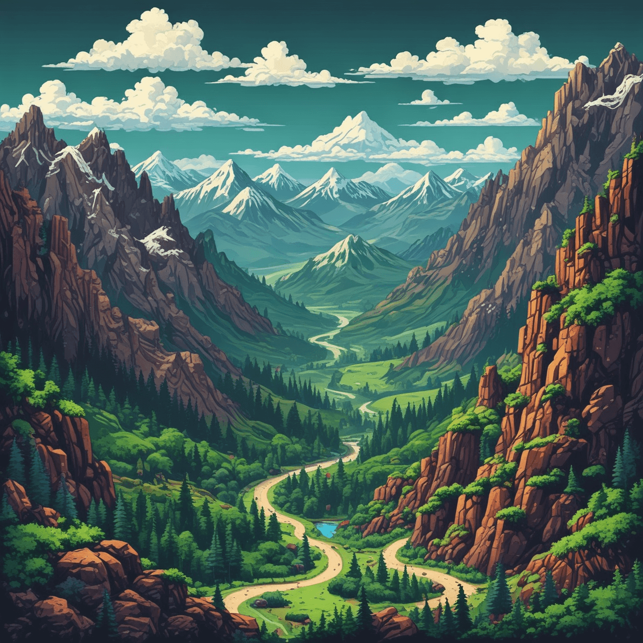 Gebirgsrennen game banner