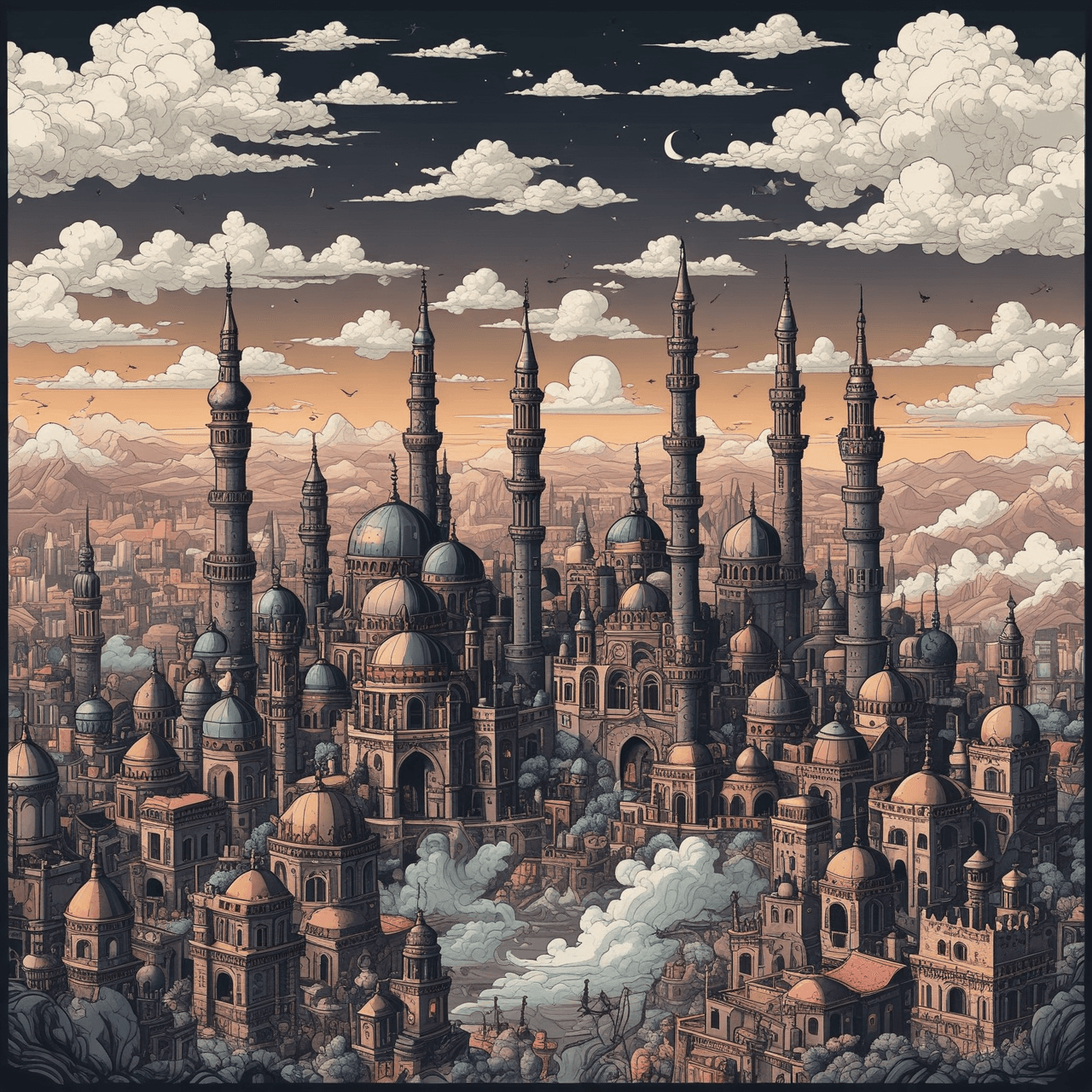 Ottoman Cloud Conquest game banner