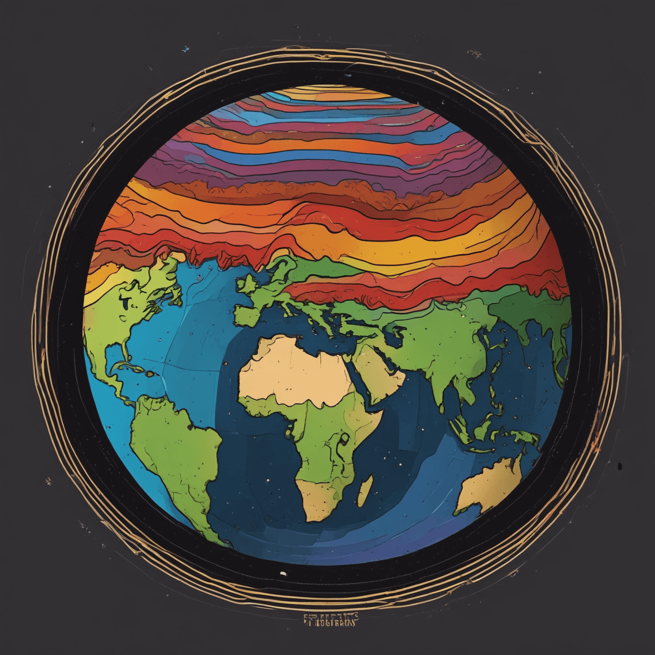 Aventura de Quiz: Capas de la Tierra game banner