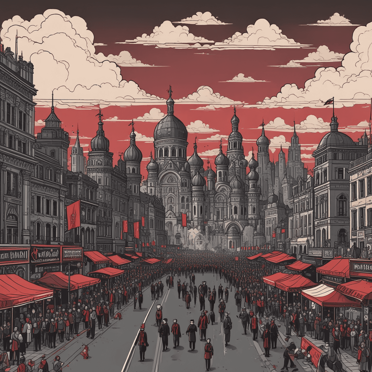 Aventura Quiz da Revolução Russa game banner