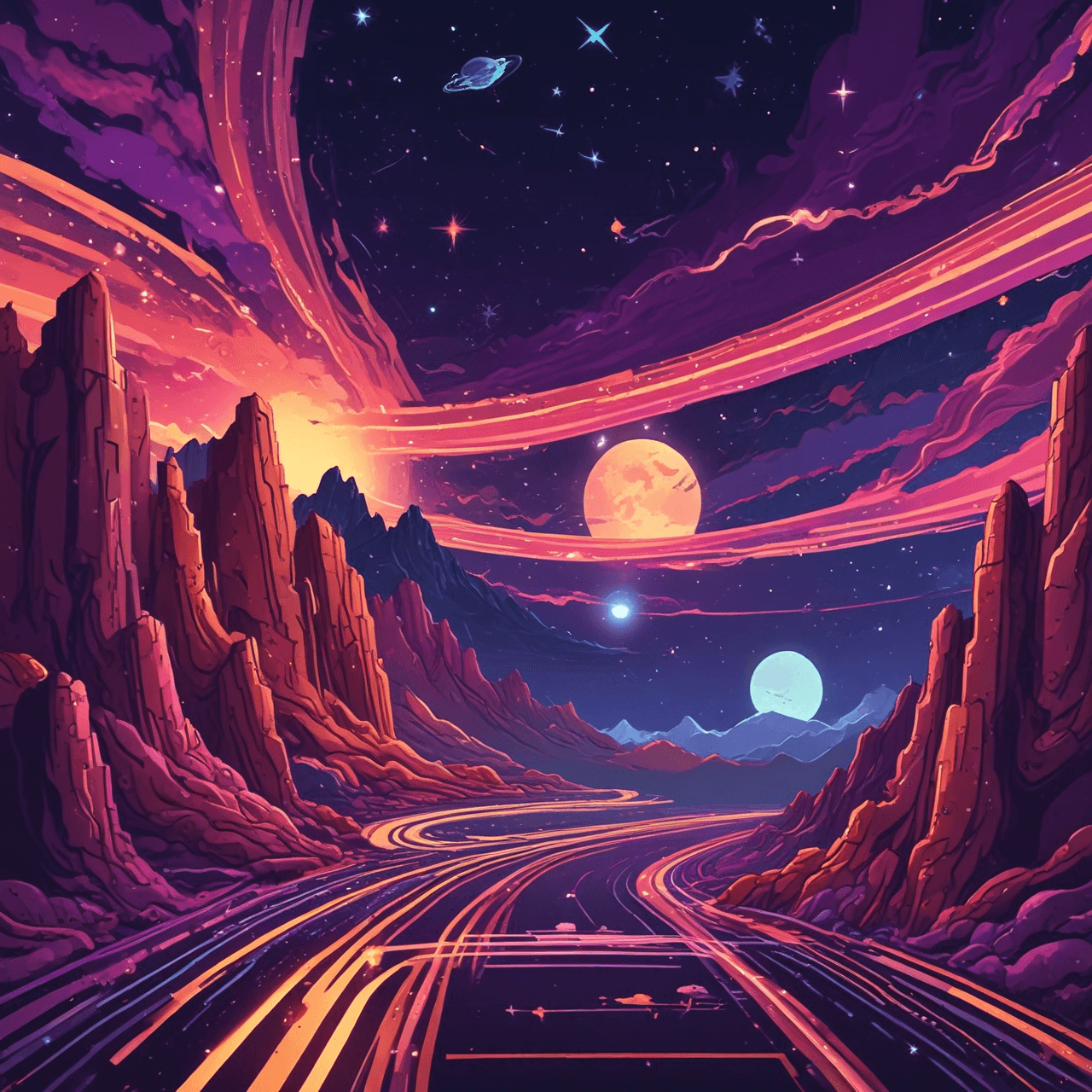 Cosmic Continent Quest game banner