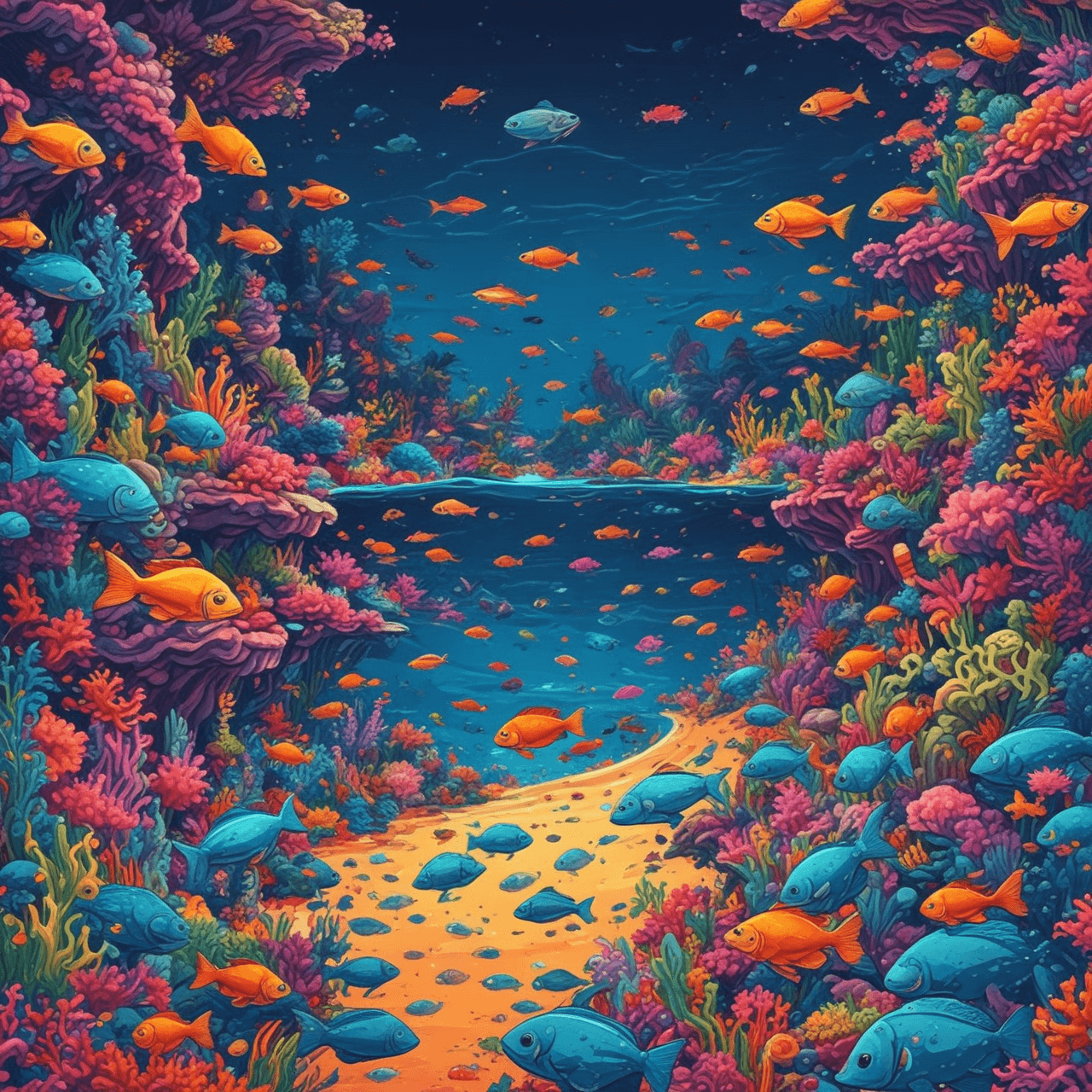 Risk Reef Racer game banner