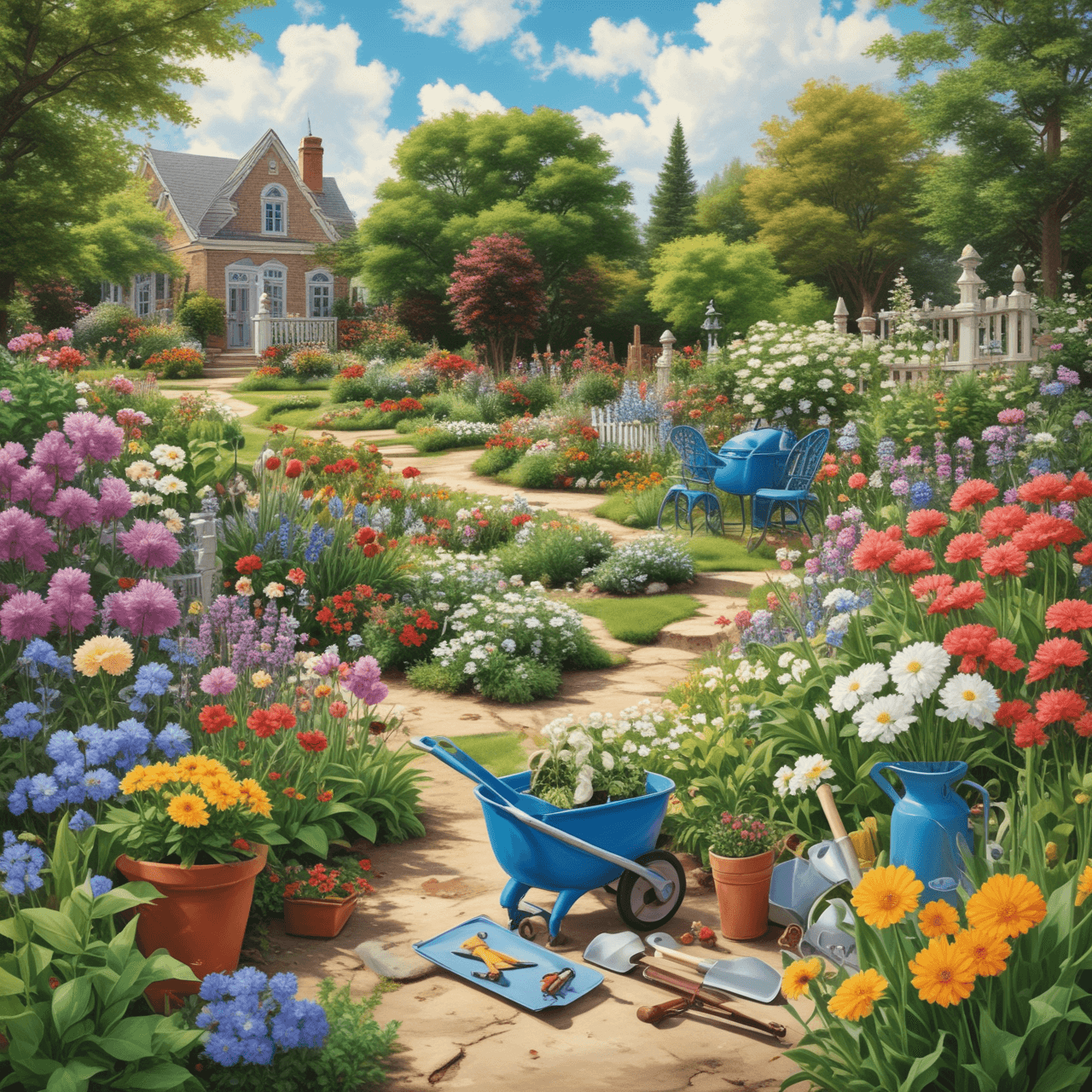 Garden Jump Review game banner