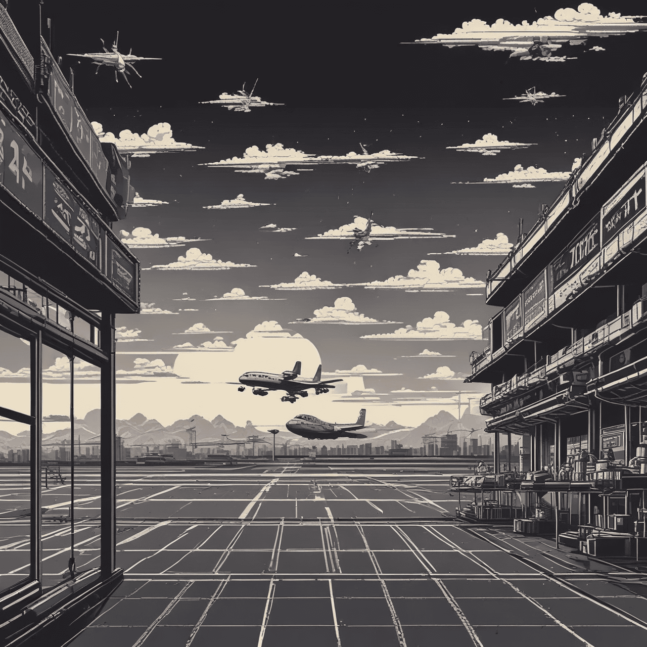 Airport Jump game banner