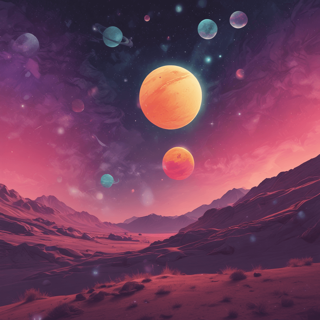 Cosmic Race game banner