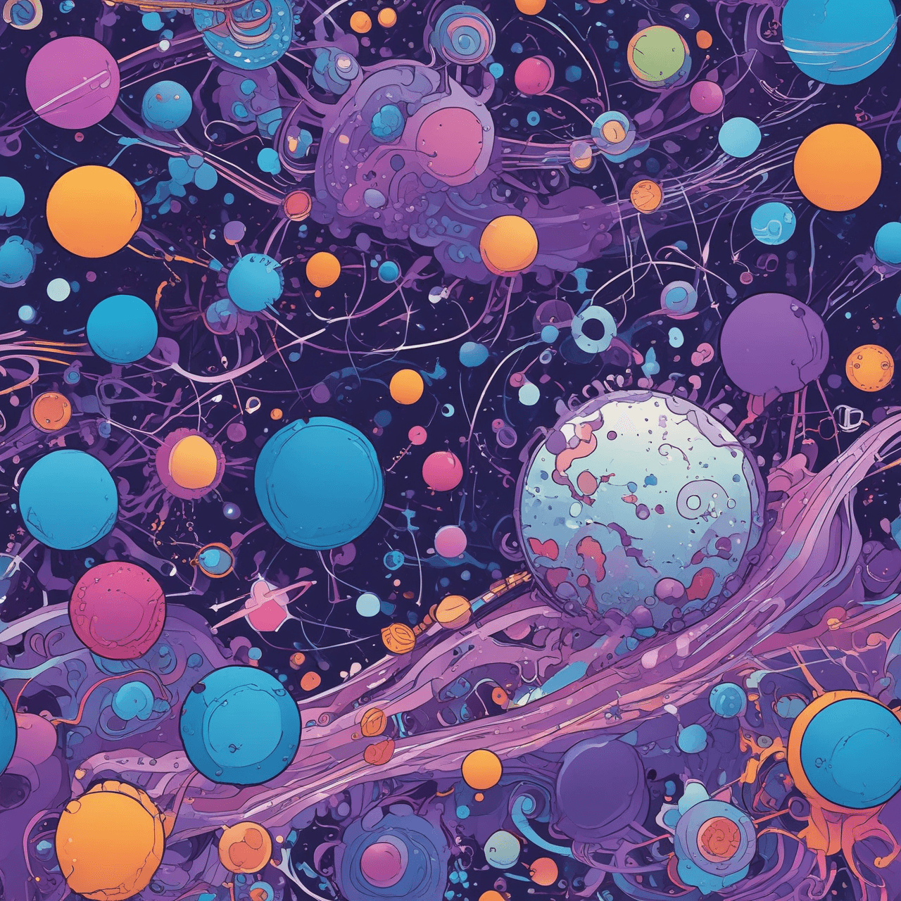 Atom Adventure Run game banner