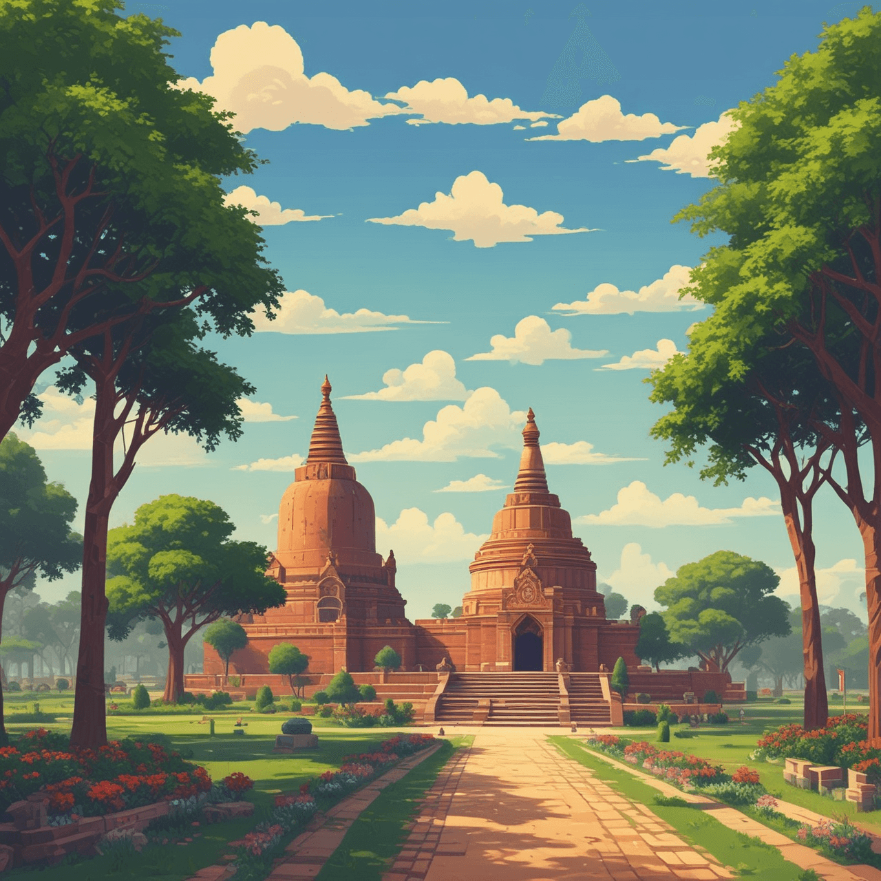 Sarnath Enlightenment Run game banner