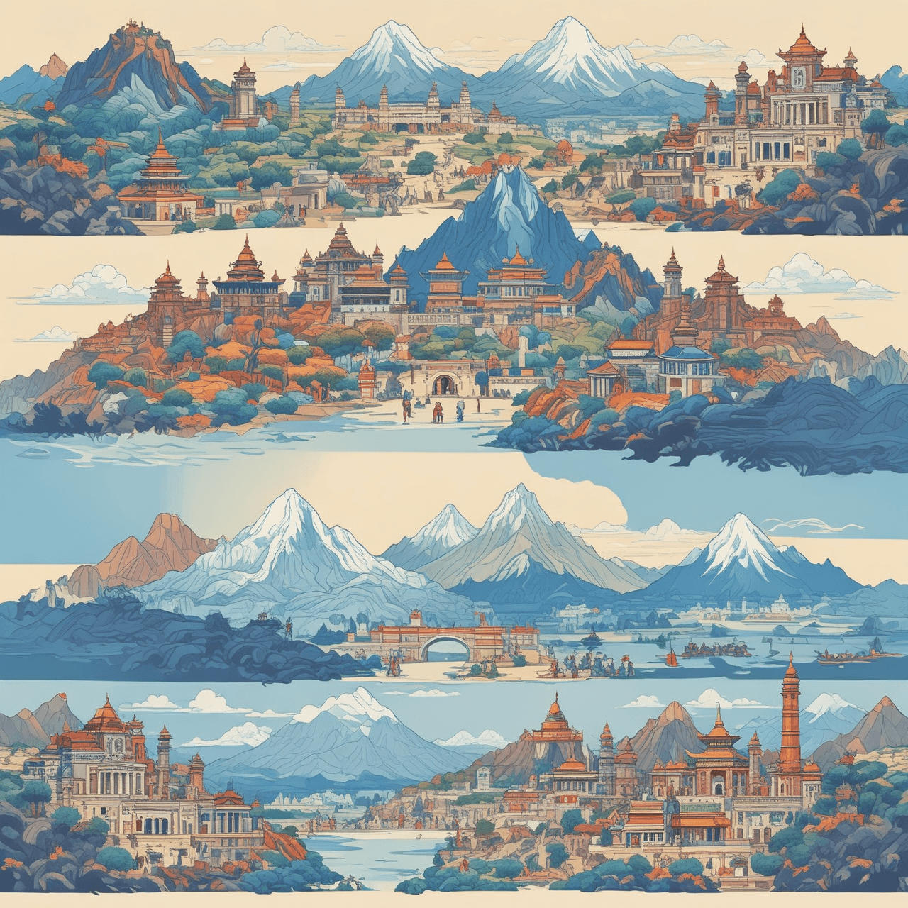 Asia Jump game banner