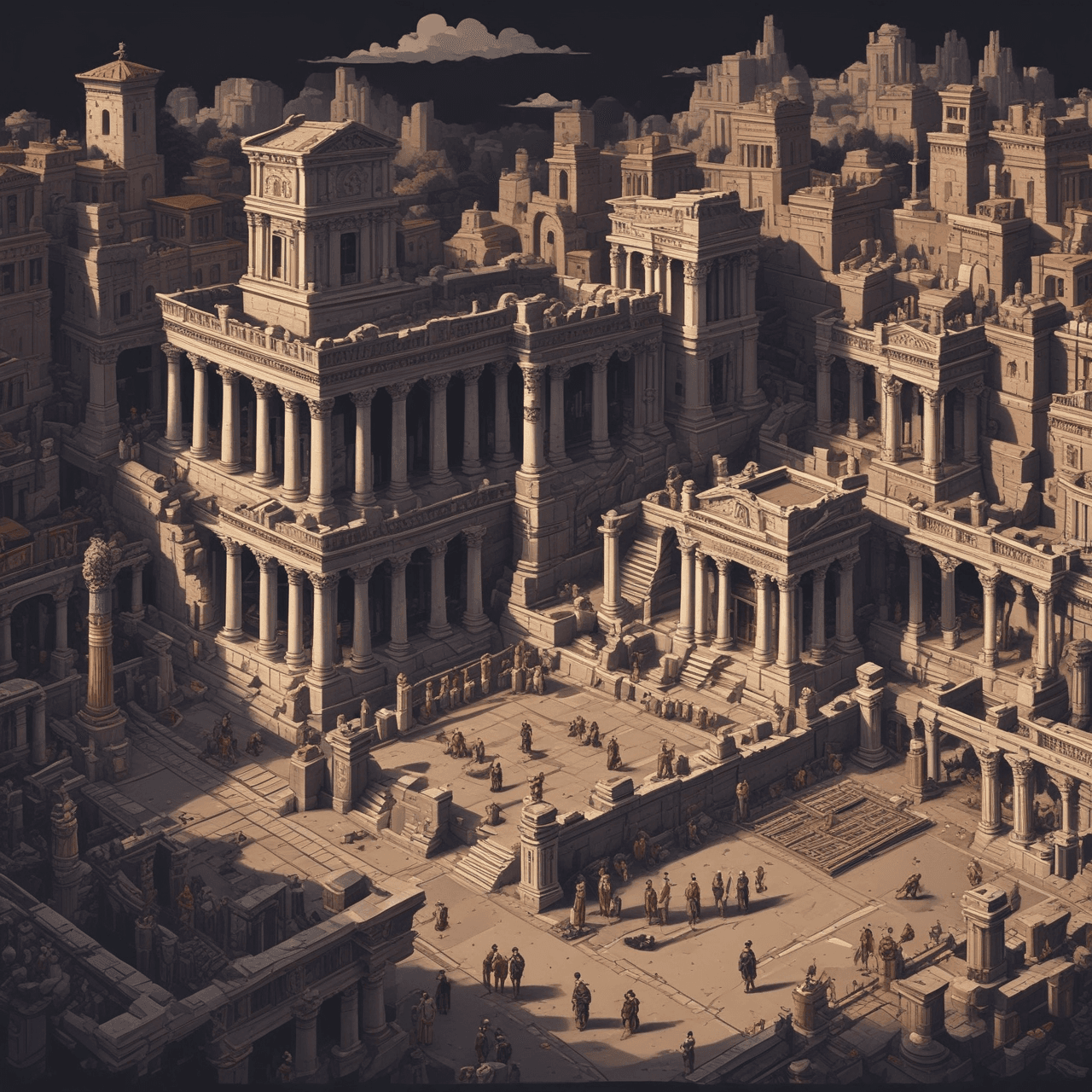 Aventura Quiz das Doze Tábuas game banner