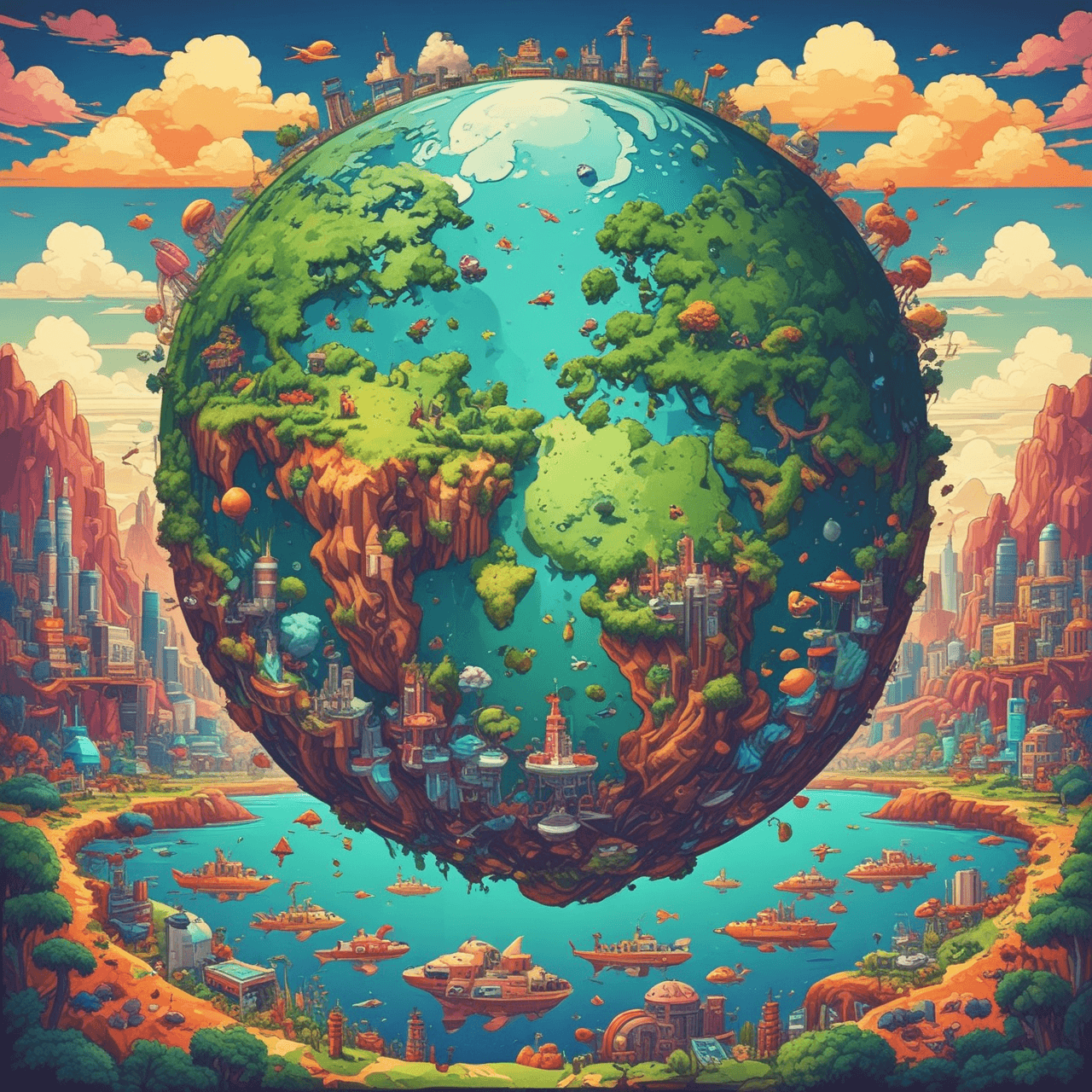 Eco Runner Quiz game banner