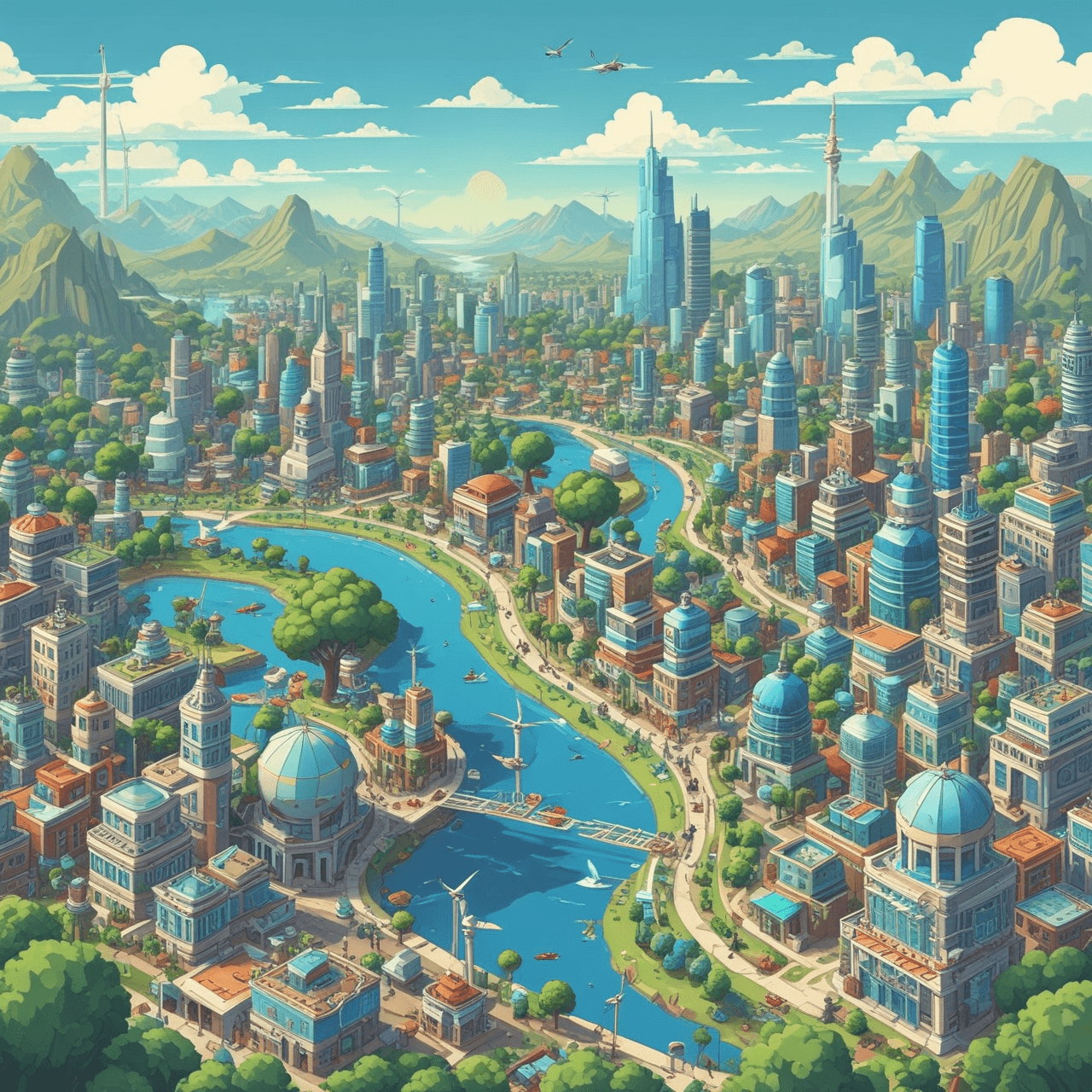 SDG Jetpack Challenge game banner