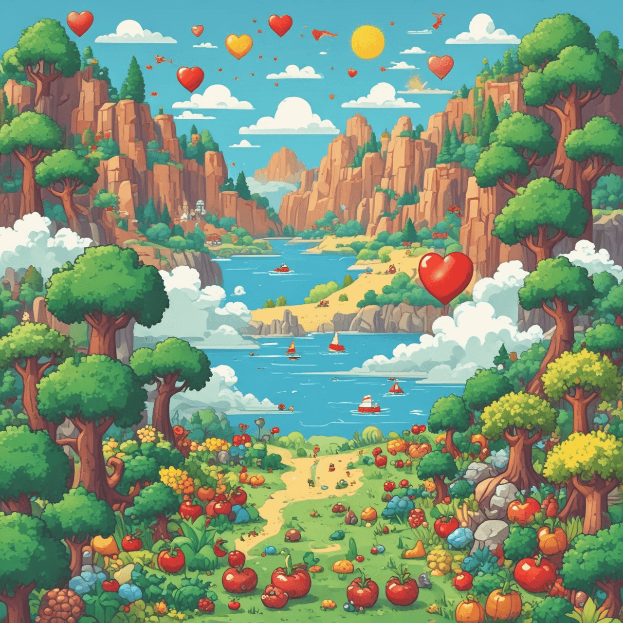 Tantangan Gizi Sehat game banner