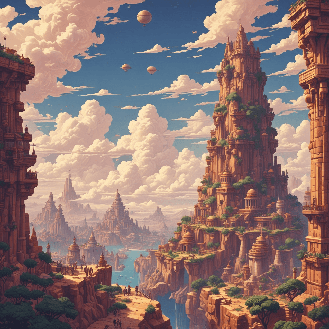 Civilizations Cloud Bridge game banner