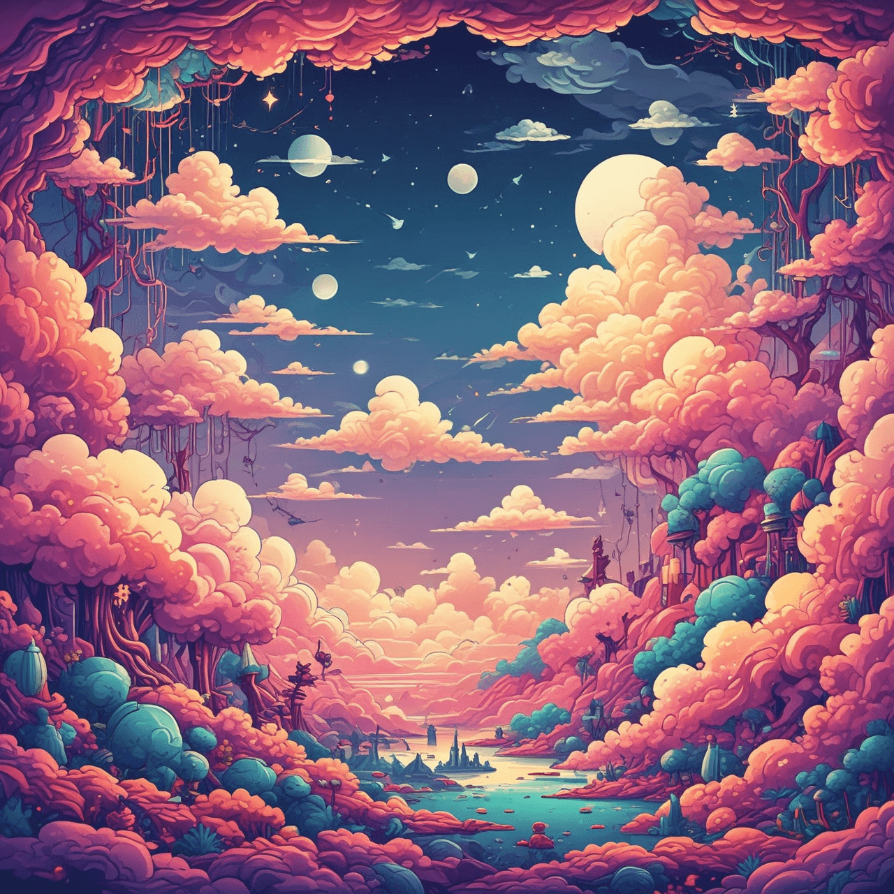 Science Cloud Bridge game banner