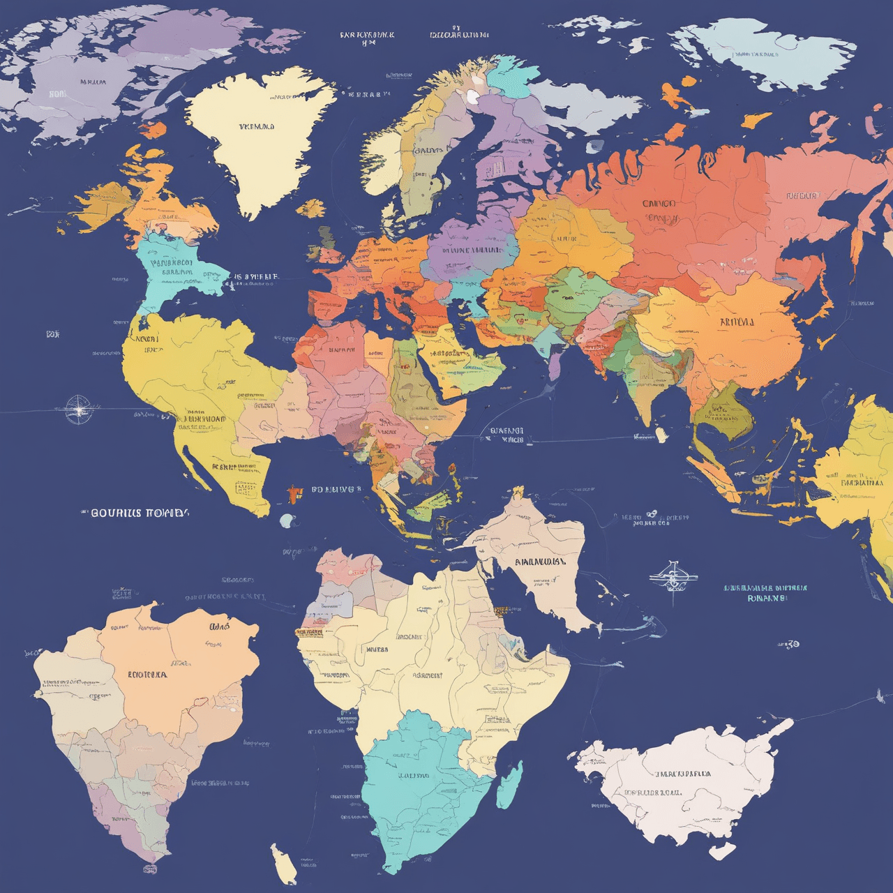 Geo-Political Jetpack Quiz game banner