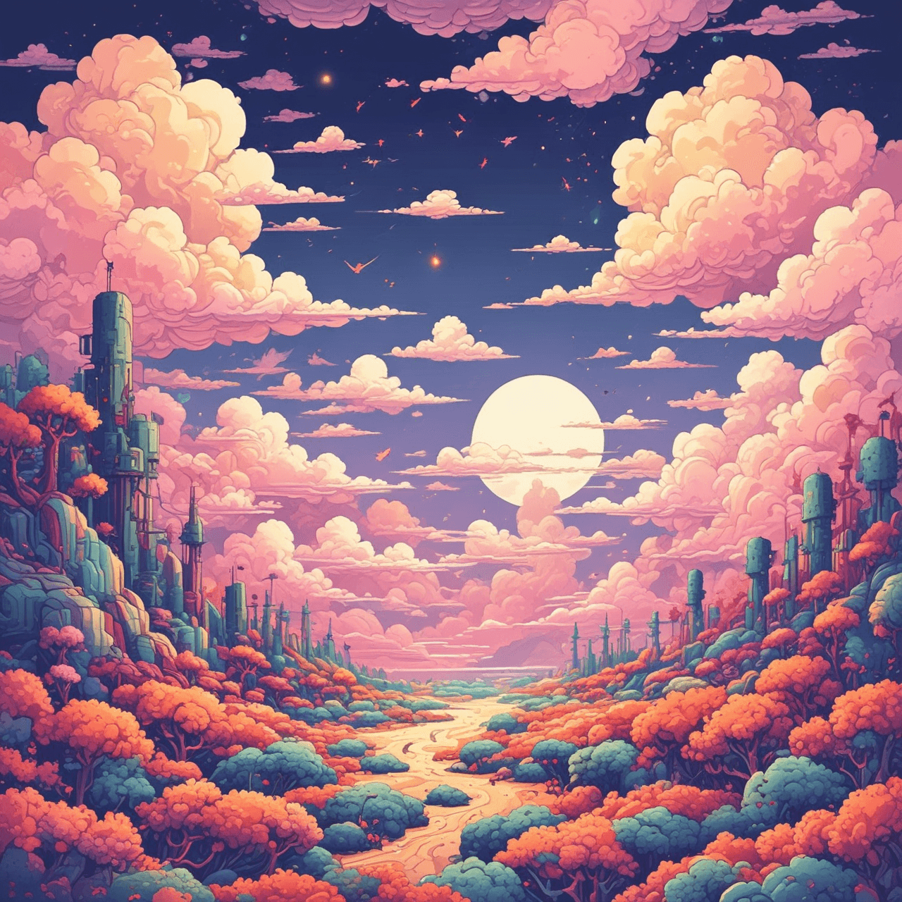 Microbe Cloud Jump game banner