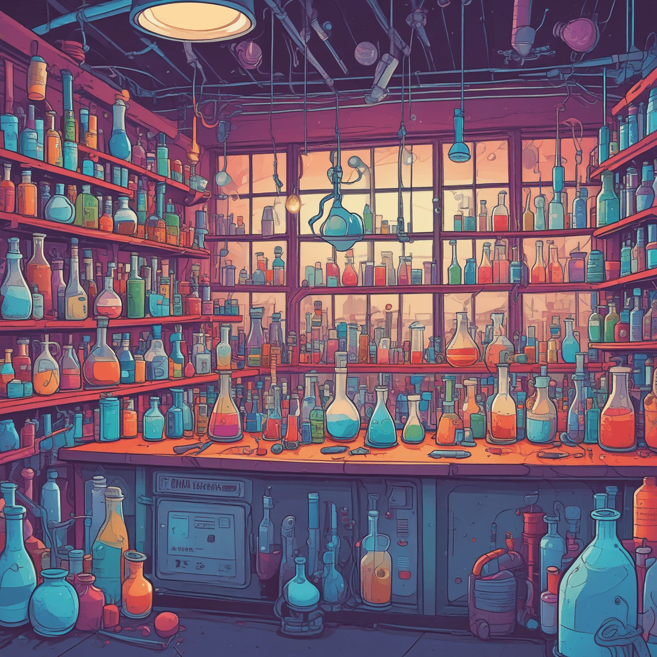 Jetpack Periodiek Systeem Avontuur game banner