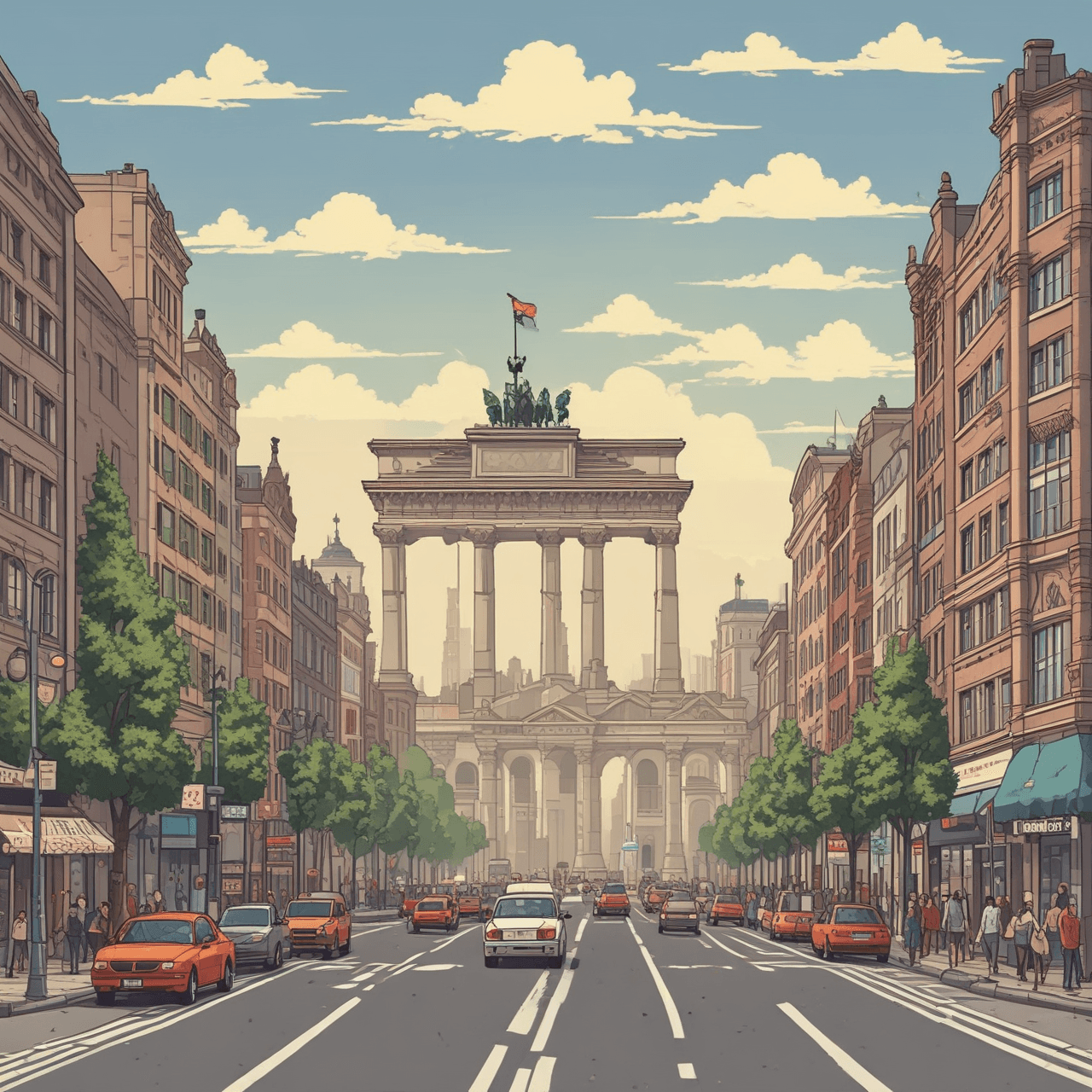 Deutsch Runner: Language Challenge game banner