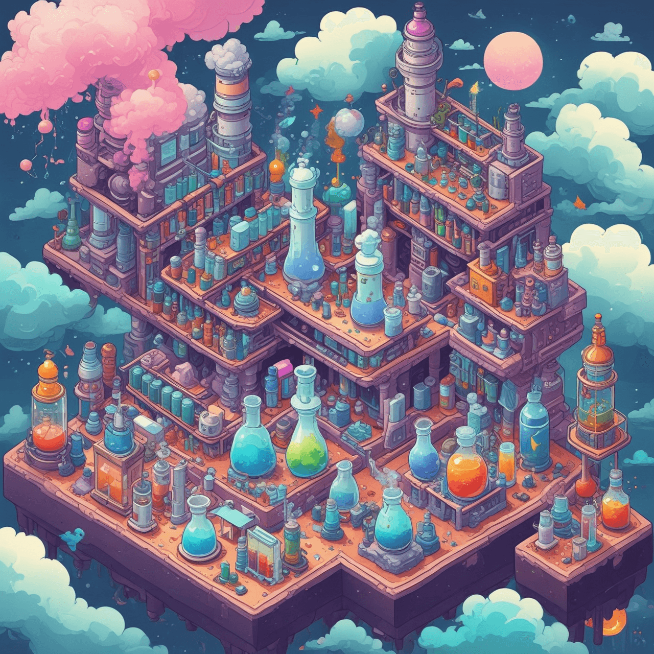 Aqueous Reaction Bridge game banner