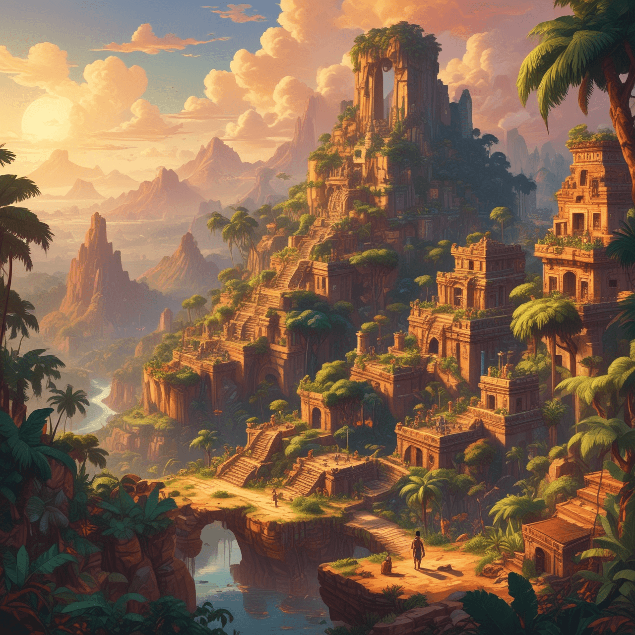 Latin America Population Run game banner