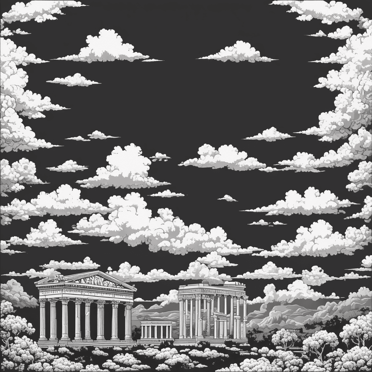 Greek Alphabet Cloud Hop game banner