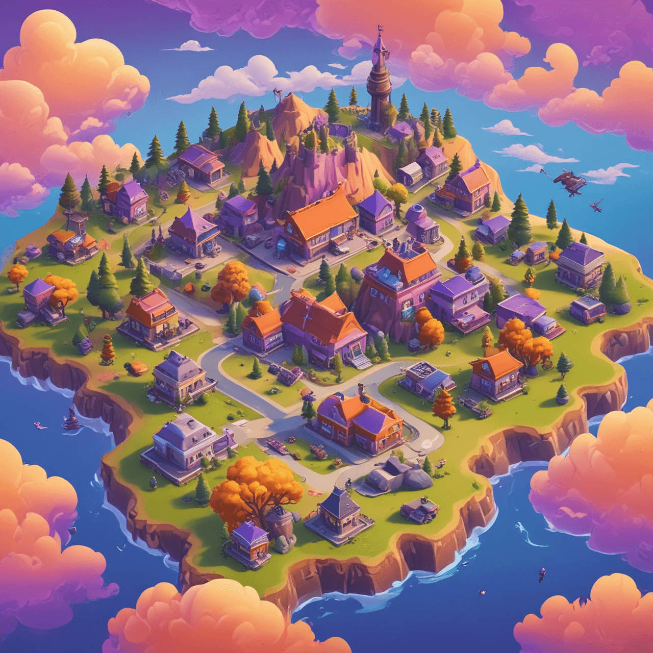 Victory Royale Runner game banner