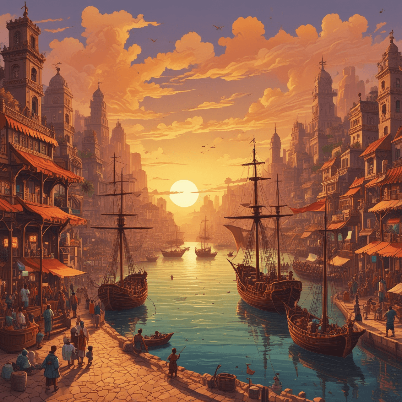 Atlantic World Journey game banner