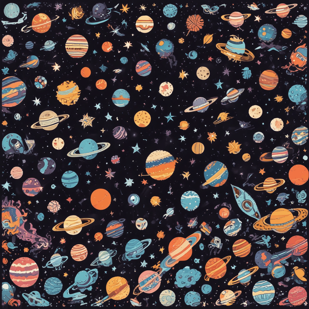 Cosmic Quiz Race game banner