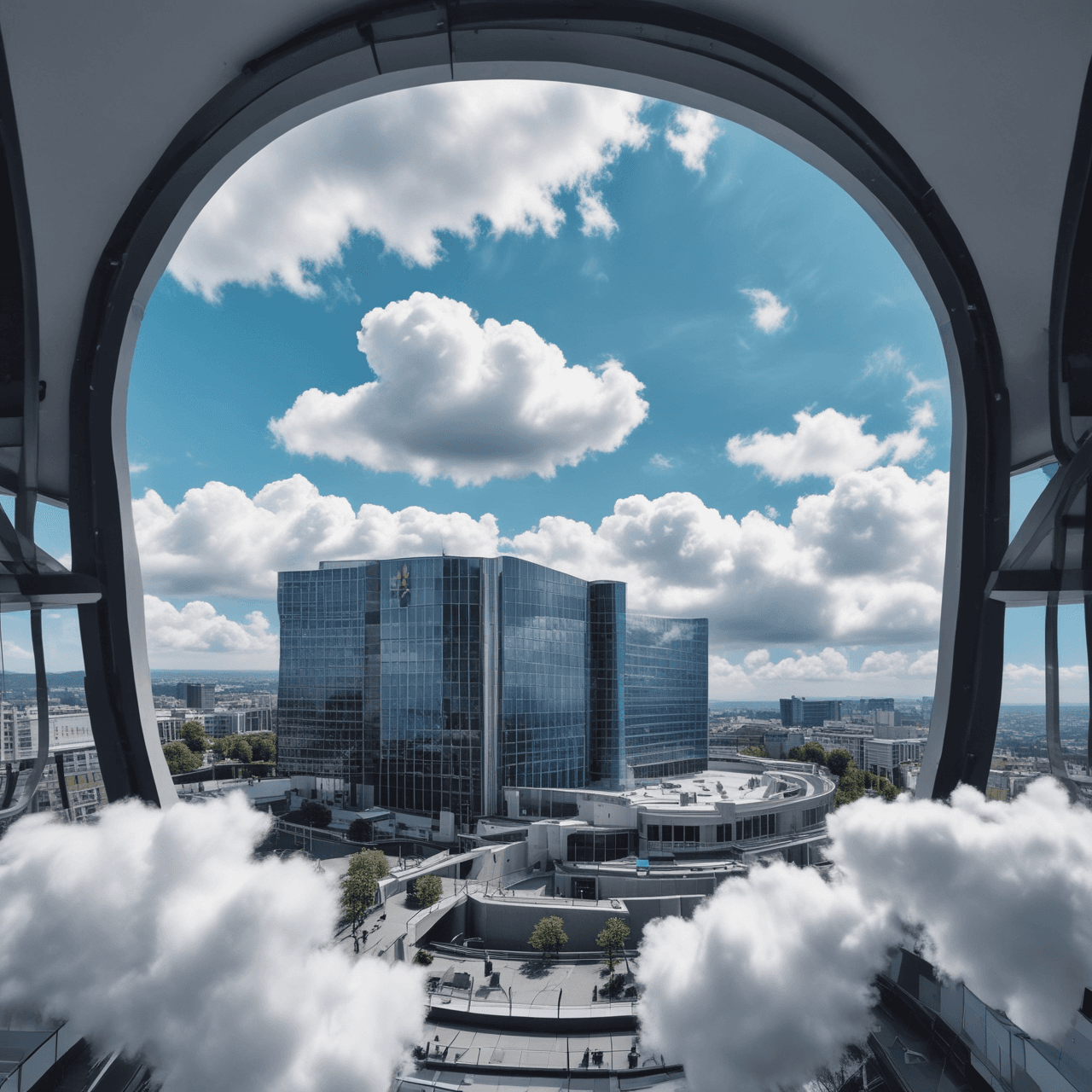 EU-parlamentet Molnbron Quiz game banner