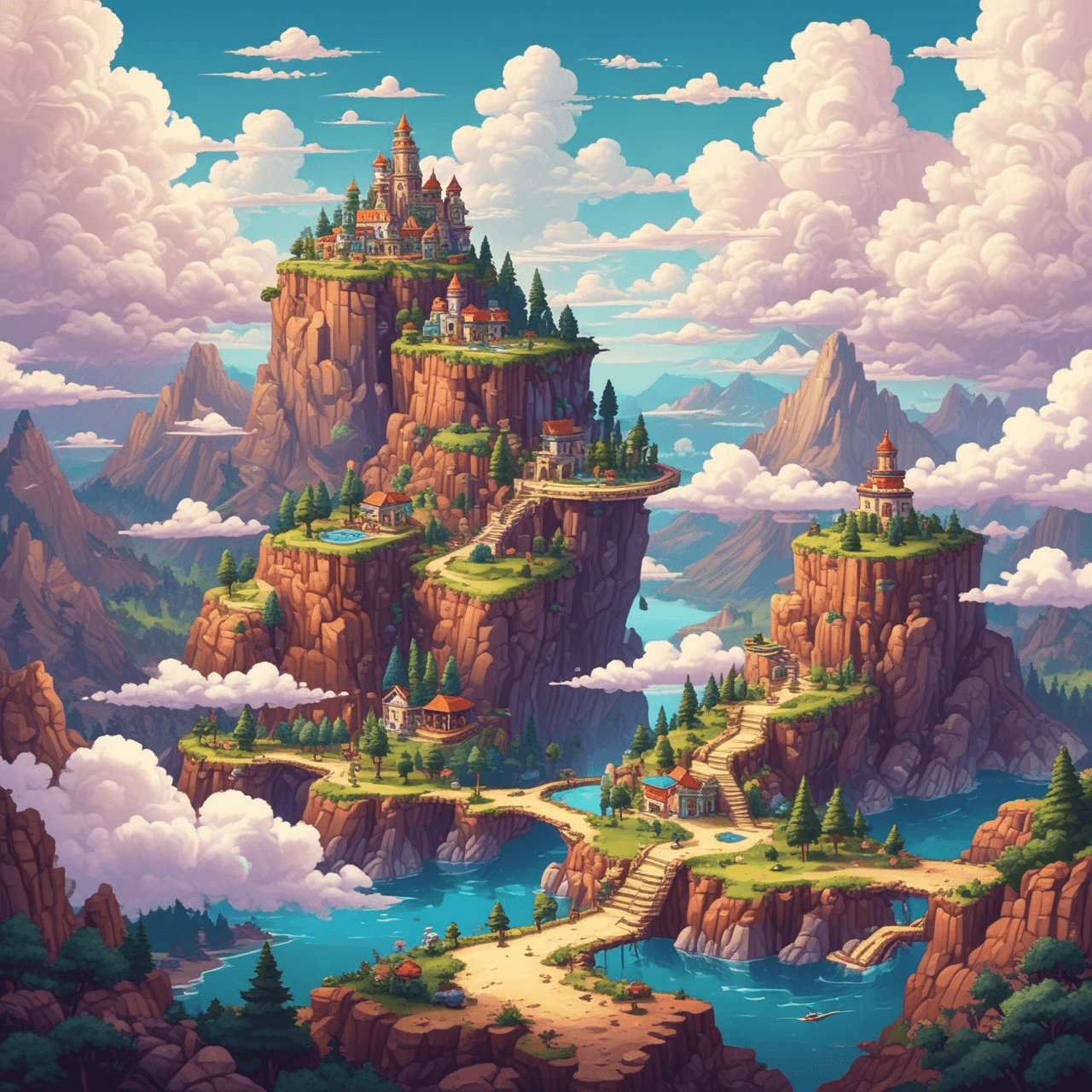 Puente de Nubes: Toma de Decisiones game banner