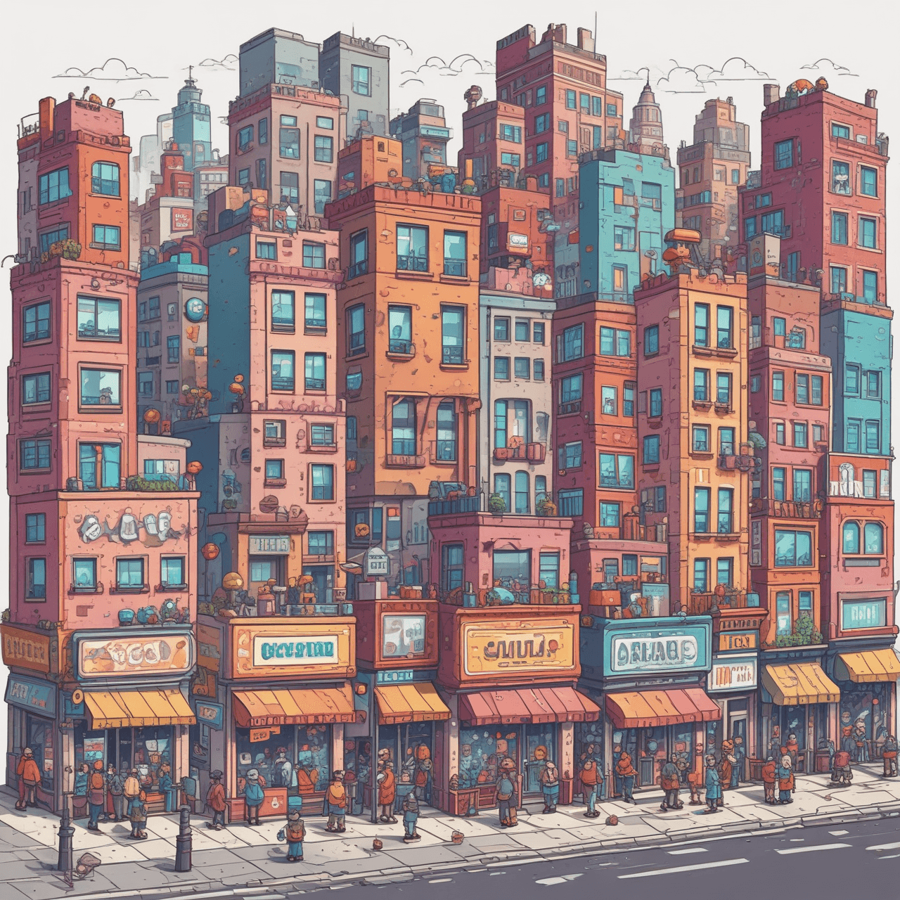 Social City Run game banner