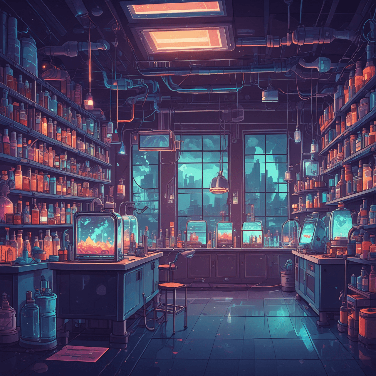 Molecule Maze Run game banner