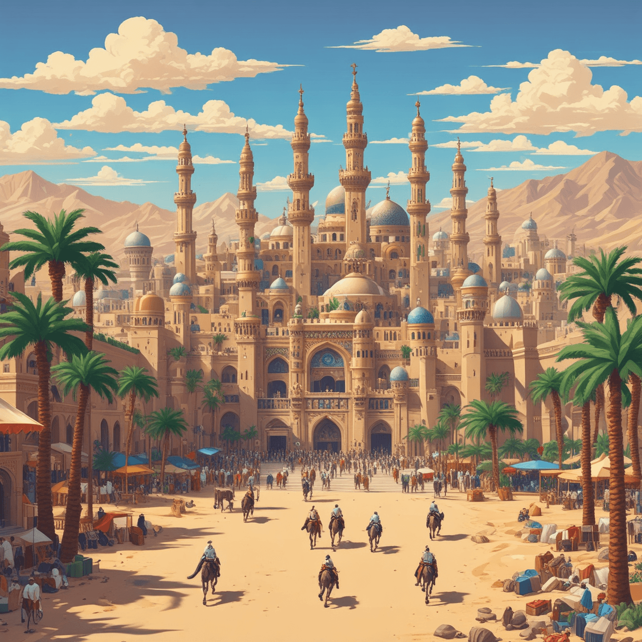 Makkah Journey Race game banner