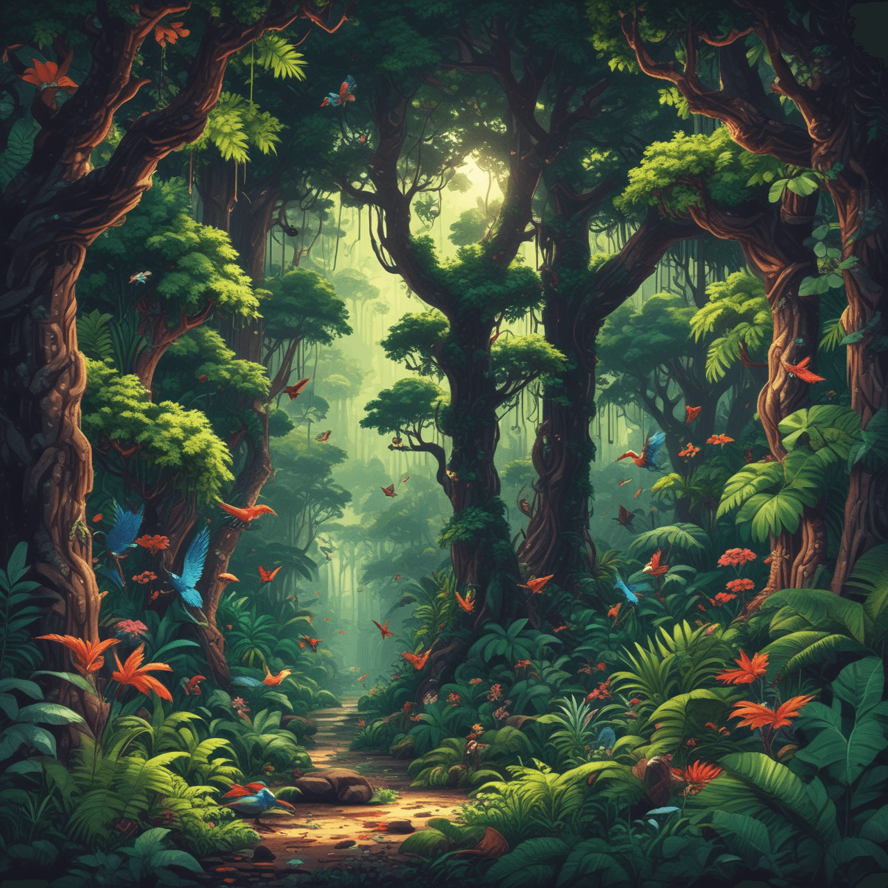 Aventura de Quiz de Ecología game banner