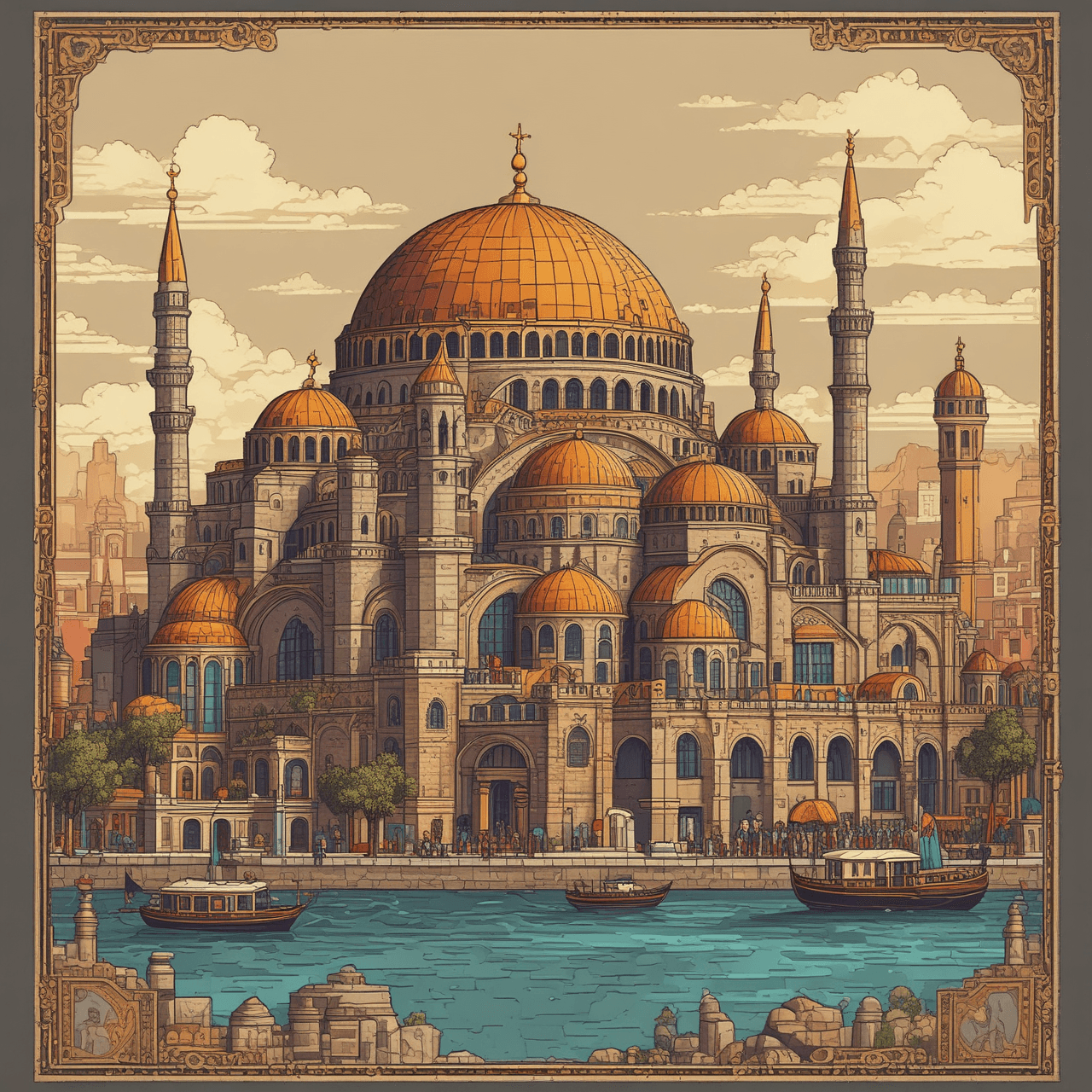 Byzantium Quiz Run game banner