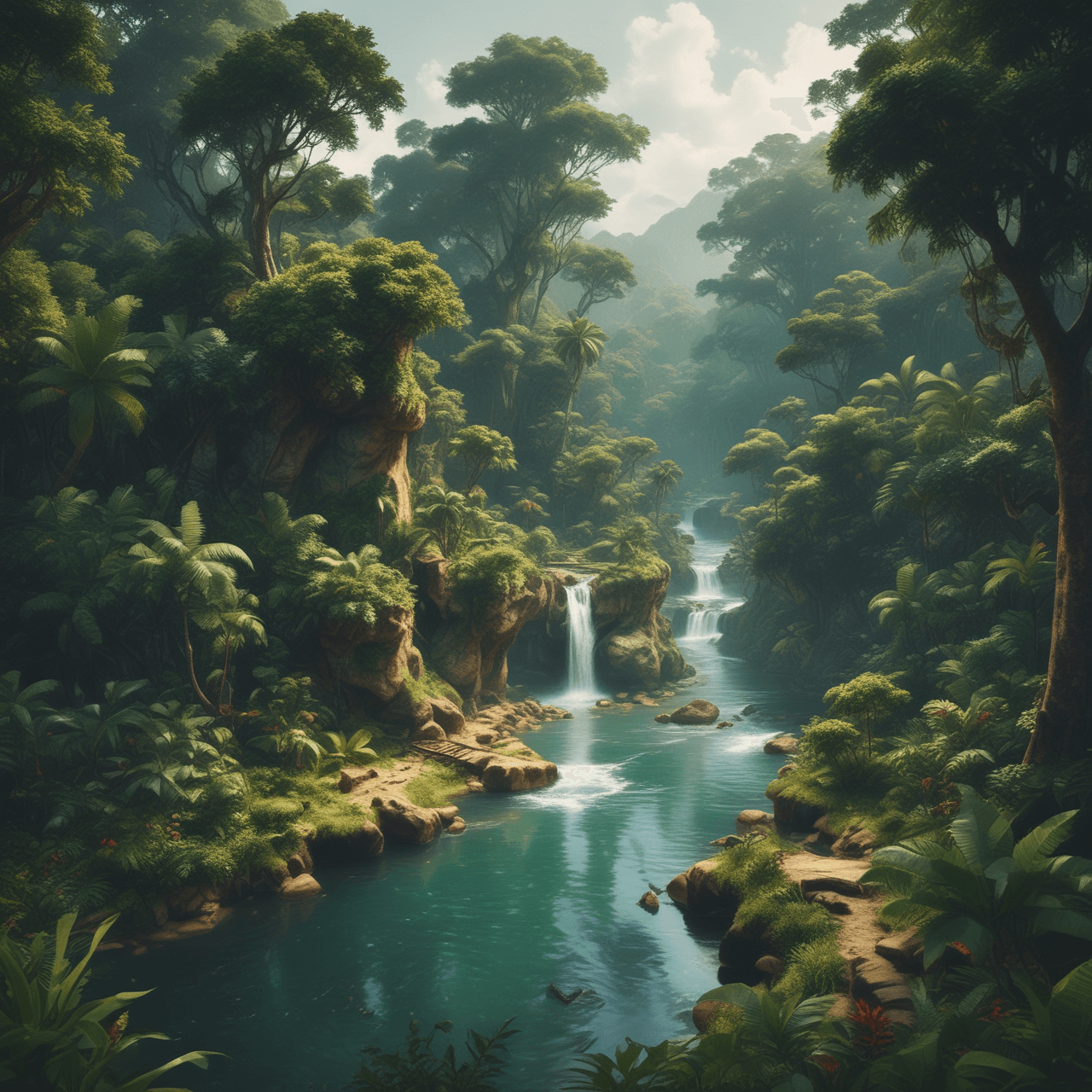 Country Quiz Jungle game banner