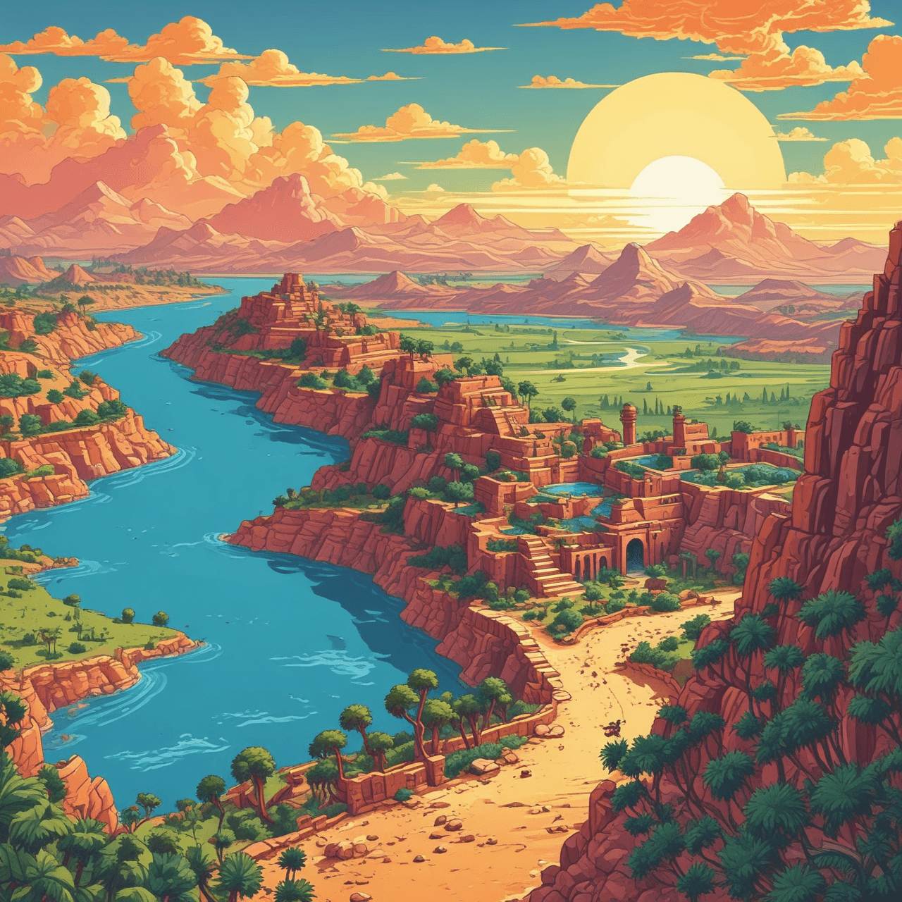 Ancient Civilization Run game banner