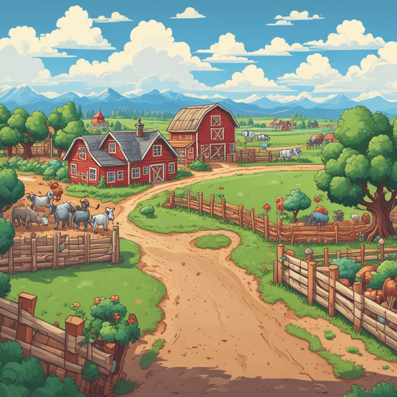 Farm Revolution Run game banner