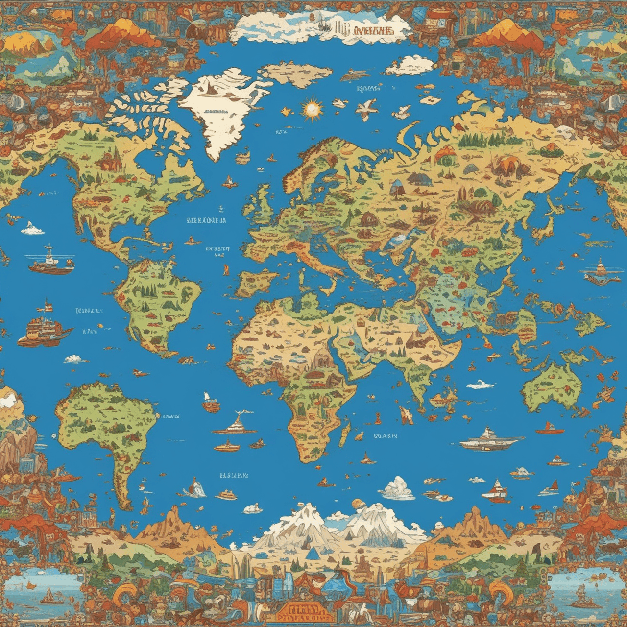 Geo Explorer Race game banner