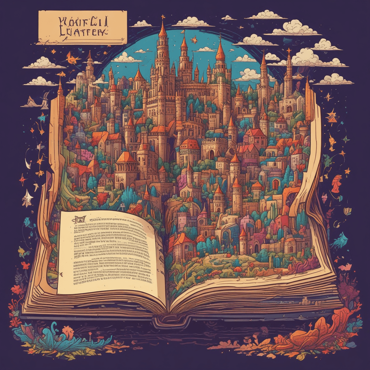 Literary Jetpack Quest game banner