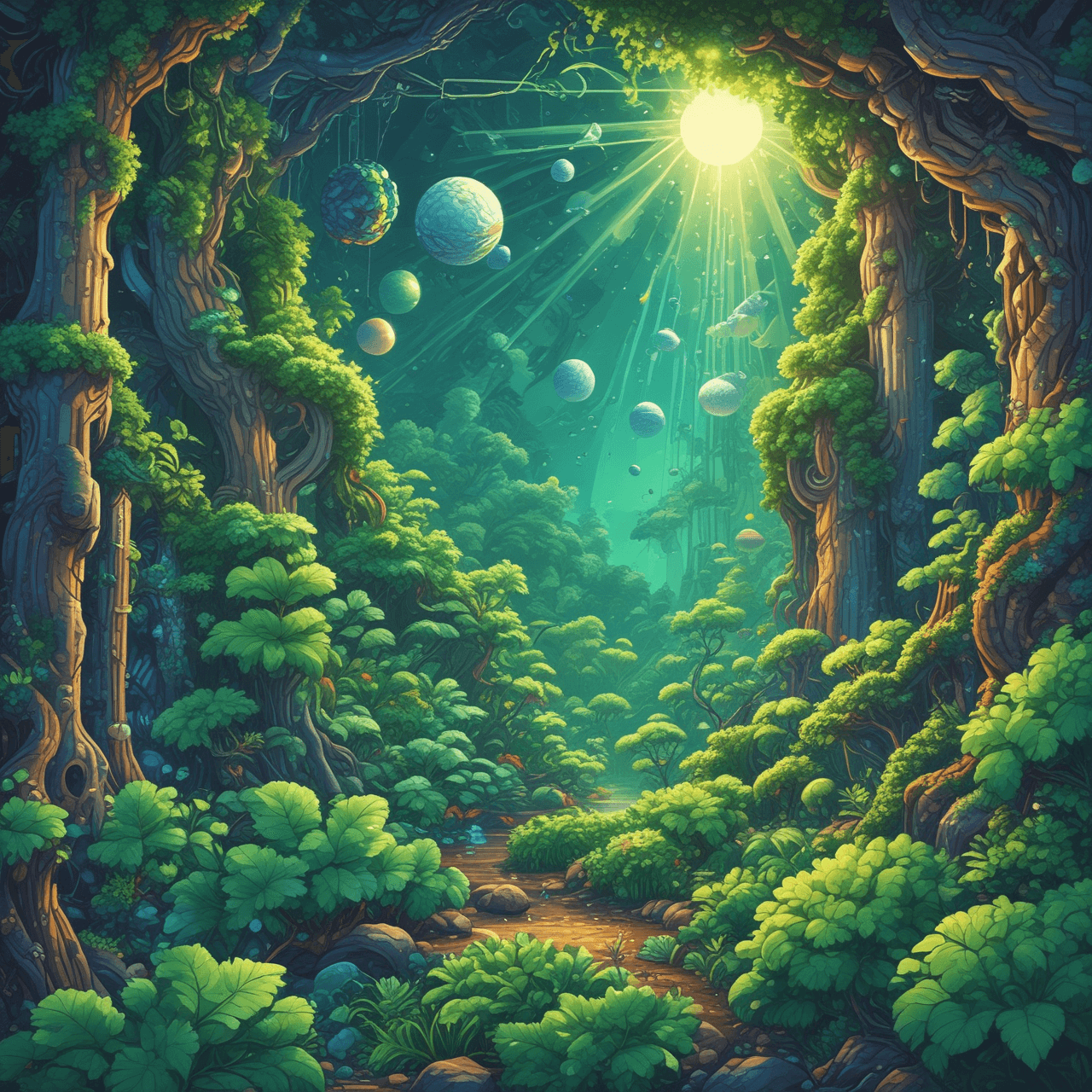 Photosynthesis Jetpack Adventure game banner