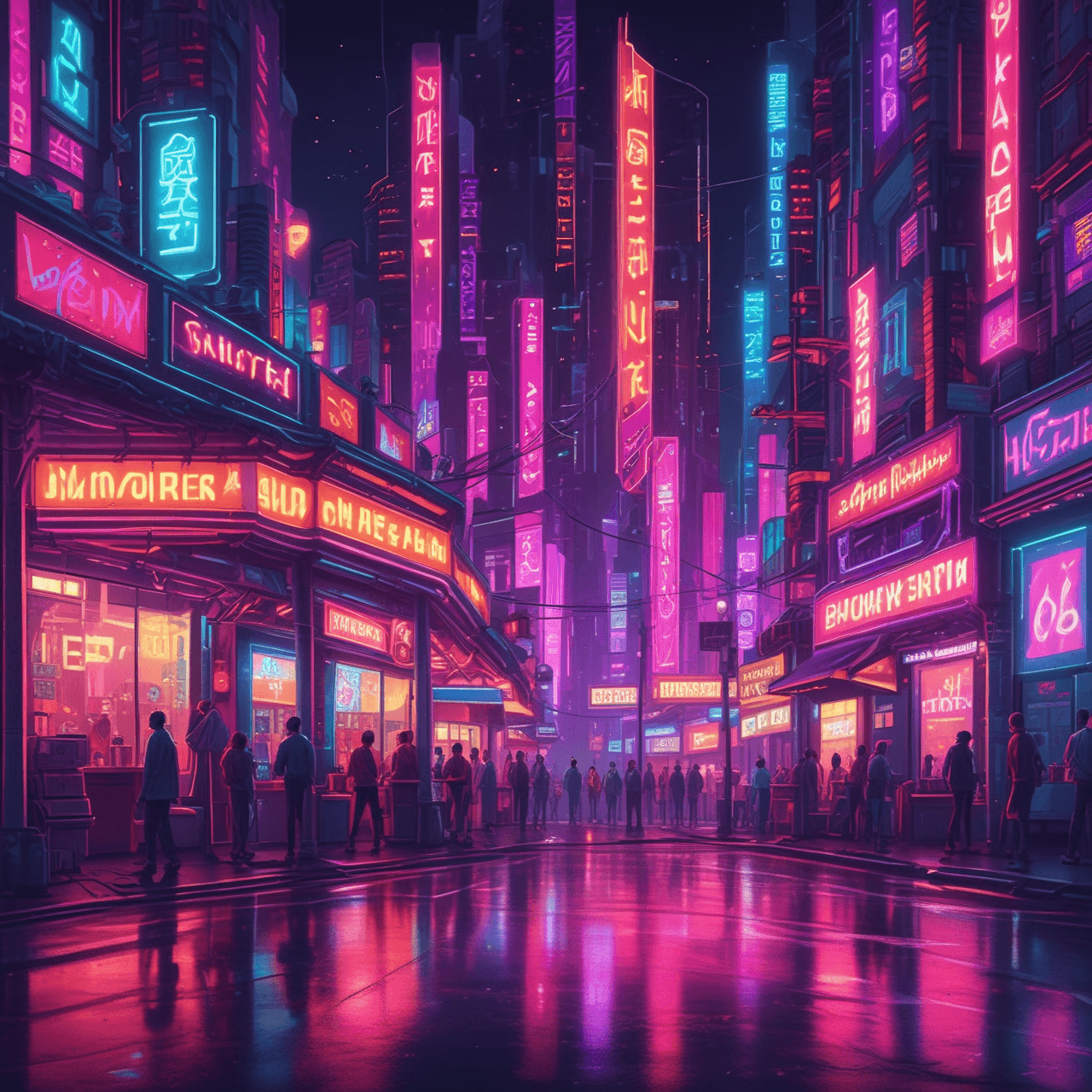 Neon Chapter 4 Rush game banner